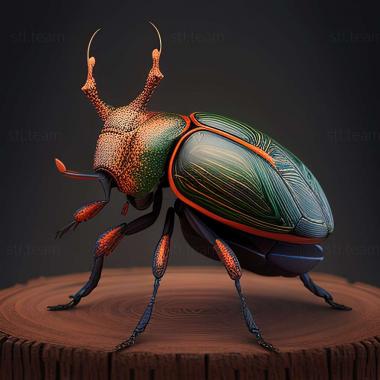 3D model Carabus variolosus (STL)